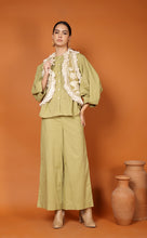 Load image into Gallery viewer, ADELE PALAZZO-KHAKI