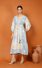 Load image into Gallery viewer, ADELE DRESS- BLUE