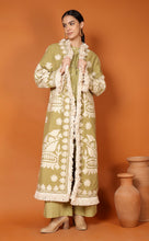 Load image into Gallery viewer, ADELE MAXI COAT-KHAKI