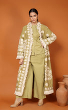 Load image into Gallery viewer, ADELE MAXI COAT-KHAKI
