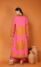 Load image into Gallery viewer, ADELE MAXI COAT-PINK