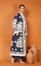 Load image into Gallery viewer, ADELE MAXI COAT -NAVY