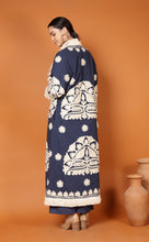 Load image into Gallery viewer, ADELE MAXI COAT -NAVY