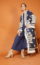 Load image into Gallery viewer, ADELE MAXI COAT -NAVY