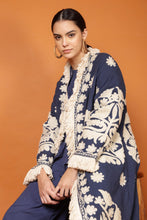 Load image into Gallery viewer, ADELE MAXI COAT -NAVY