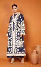 Load image into Gallery viewer, ADELE MAXI COAT -NAVY