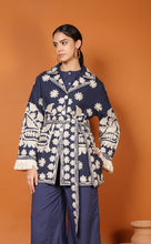 Load image into Gallery viewer, ADELE SHORT COAT -NAVY