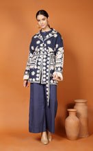 Load image into Gallery viewer, ADELE SHORT COAT -NAVY