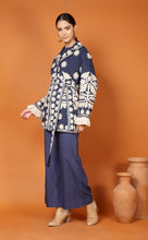 Load image into Gallery viewer, ADELE SHORT COAT -NAVY