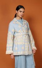 Load image into Gallery viewer, ADELE SHORT COAT-BLUE