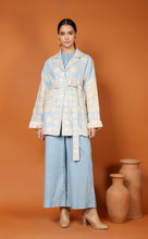Load image into Gallery viewer, ADELE SHORT COAT-BLUE