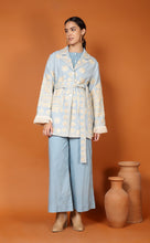 Load image into Gallery viewer, ADELE SHORT COAT-BLUE