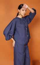 Load image into Gallery viewer, ADELE TOP-NAVY