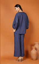 Load image into Gallery viewer, ADELE PALAZZO -NAVY