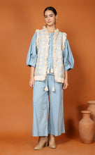 Load image into Gallery viewer, ADELE VEST-BLUE