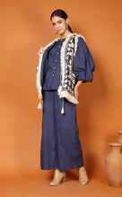 Load image into Gallery viewer, ADELE PALAZZO -NAVY