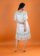 Load image into Gallery viewer, ANGEL MINT TUNIC DRESS w SASH BELT, lined