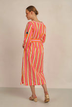 Load image into Gallery viewer, MALTA STRIPES MIDI DRESS