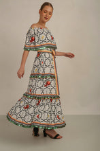 Load image into Gallery viewer, MARRAKESH OFFSHOULDER DRESS