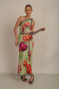 CHLOE ONE SHOULDER DRESS
