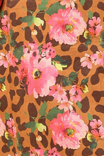 Load image into Gallery viewer, WILD ROSE MAXI COAT with SASH BELT