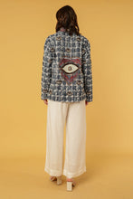 Load image into Gallery viewer, EVIL EYE JACKET -BEADED