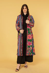 GINA COAT- BEADED