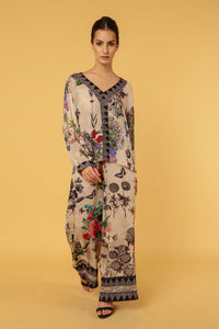 OTONO V-NECK BLOUSE