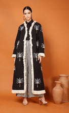 Load image into Gallery viewer, DUBAI PALM MAXI COAT, SEQUINS, EMBRY