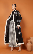 Load image into Gallery viewer, DUBAI PALM MAXI COAT, SEQUINS, EMBRY