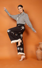 Load image into Gallery viewer, DUBAI STRIPES SHIRT-SINGLE SEQUIN PALM