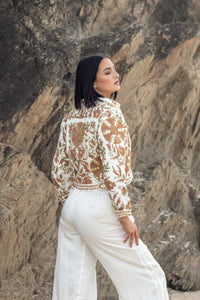 LILA NEW CROP JACKET-  IVORY