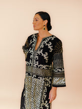 Load image into Gallery viewer, KALI EMBELLISHED DRESS BLACK