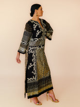 Load image into Gallery viewer, KALI EMBELLISHED DRESS BLACK