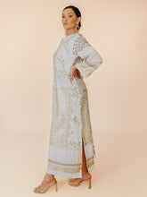Load image into Gallery viewer, KALI EMBELLISHED DRESS IVORY