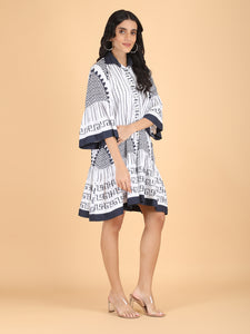 JAIPUR TUNIC DRESS WITH SASH BELT