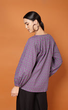 Load image into Gallery viewer, LIBBY LEAF TOP-PURPLE