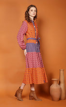 Load image into Gallery viewer, LIBBY LEAF TIERED DRESS