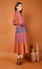 Load image into Gallery viewer, LIBBY LEAF TIERED DRESS