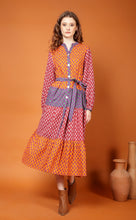 Load image into Gallery viewer, LIBBY LEAF TIERED DRESS