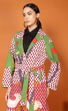 Load image into Gallery viewer, LIBBY SHORT COAT, BEADED, SASH BELT