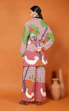 Load image into Gallery viewer, LIBBY SHORT COAT, BEADED, SASH BELT
