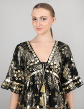 Load image into Gallery viewer, LARA JULIETTE BLACK/GOLD