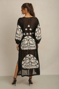 AWANA DRESS - Black