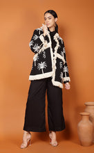 Load image into Gallery viewer, DUBAI PALM SHORT COAT, EMBROIDERY