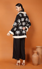Load image into Gallery viewer, DUBAI PALM SHORT COAT, EMBROIDERY