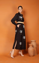 Load image into Gallery viewer, DUBAI PALM SKIRT, BELT, SEQUINS