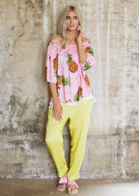 Load image into Gallery viewer, Pineapple Off Shoulder Blouse - Anannasa