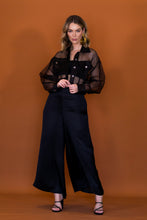 Load image into Gallery viewer, MOLLY PALAZZO PANTS BLACK