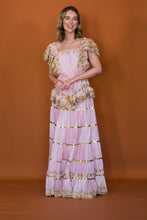 Load image into Gallery viewer, HELENA TOP PINK/GOLD